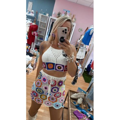Top soleil, color - blanco, tallas - talla unica 1