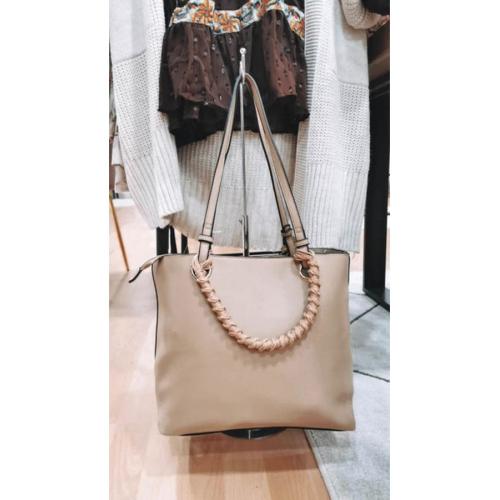 Bolso cuerda, color - camel 1