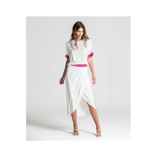 Conjunto  bicolor  combinado, tallas - s, color - blanco 1