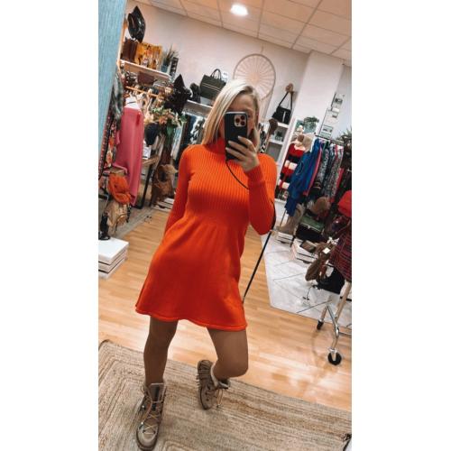 Vestido luna, color - naranja, tallas - talla unica 1