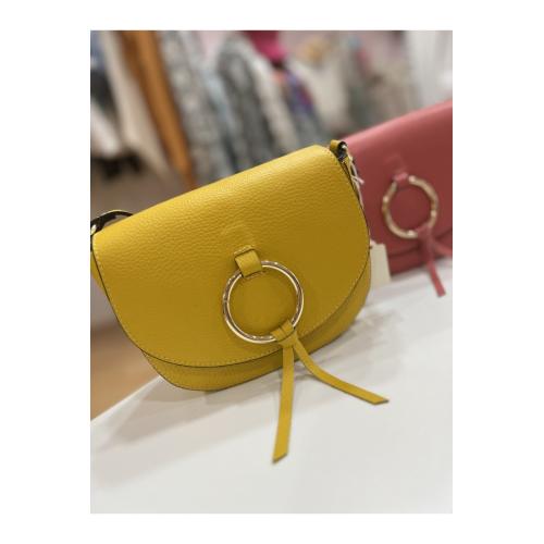 Bolso aro, color - amarillo 1