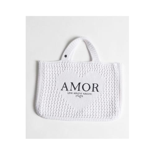 Bolso amor, color - blanco 1