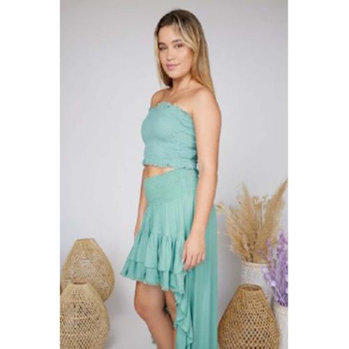 Top argos, color - verde mint, tallas - talla unica 1