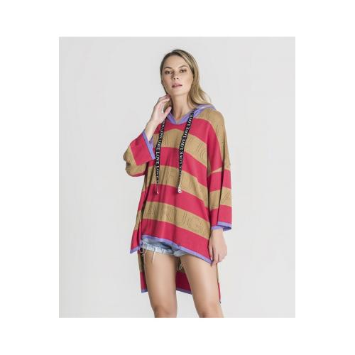 Sweater rayas, color - frambuesa, tallas - xs/s 1