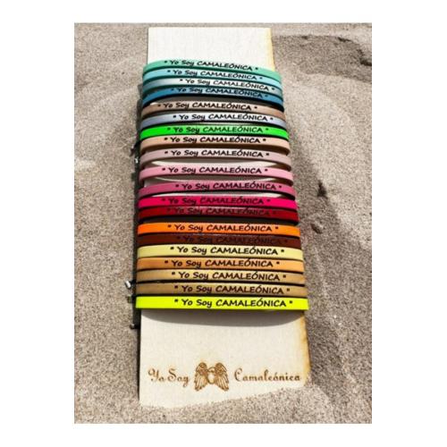 Pulseras yo soy camaleonica, color - mostaza 1