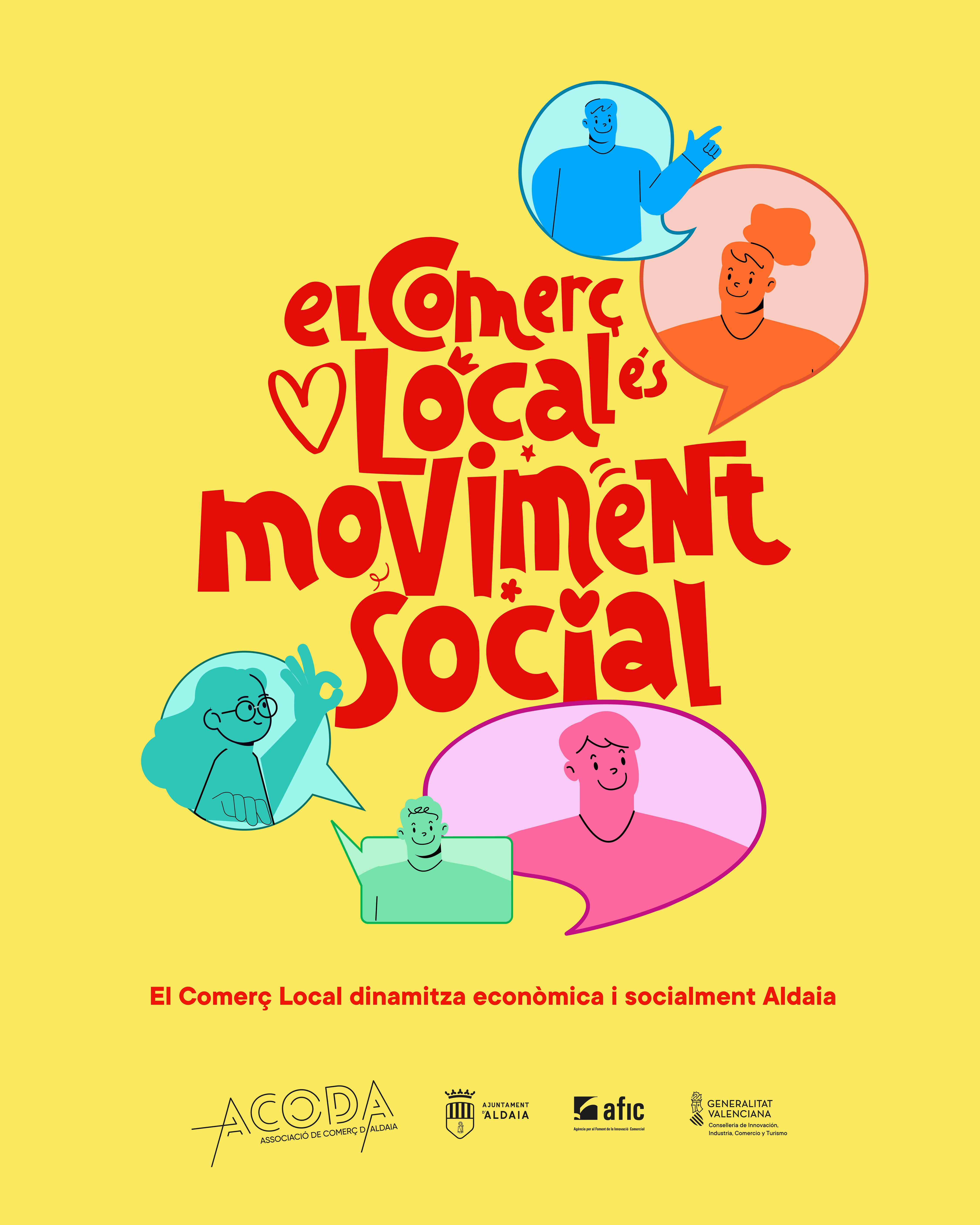el comercio local genera movimiento social