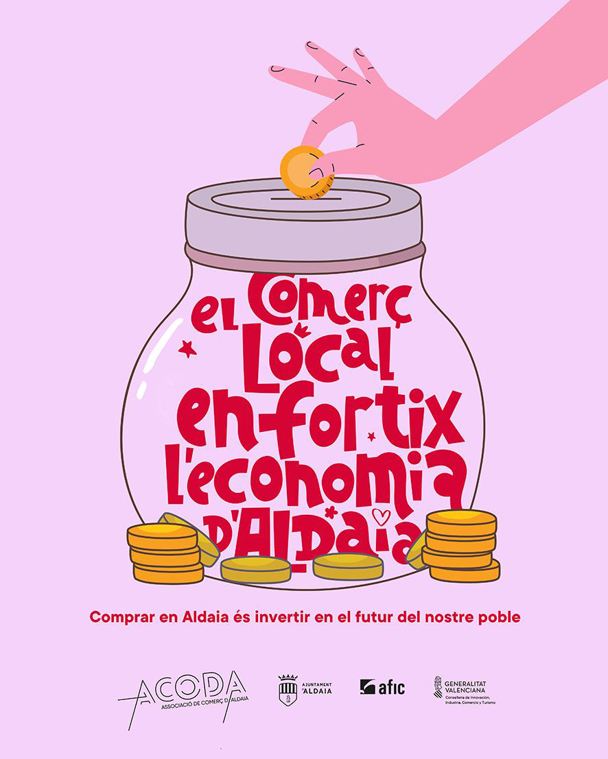 el comercio local fortalece la econom&iacute;a de Aldaia